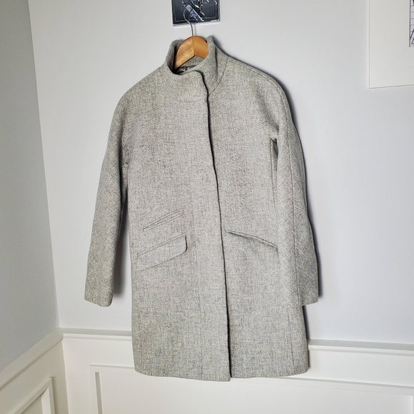 J.Crew Cocoon Coat Size 0 - Picture 5 of 15